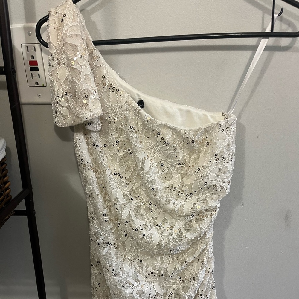 Off shoulder cocktail dress